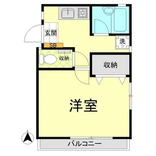 パルストーン【2階】の間取り