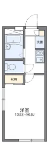 レオパレスコンフォート【2階】の間取り