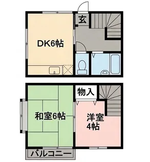 グレース羽黒【1階】の間取り