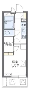 レオパレスKENⅡ【2階】の間取り