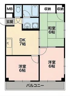 チェリーハイム日吉【3階】の間取り
