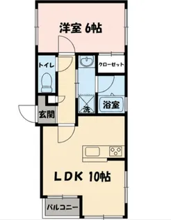 グラディート【303号室】の間取り