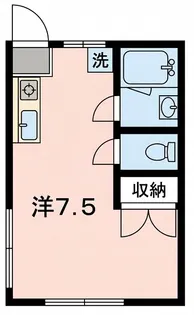 持田コーポ【101号室】の間取り