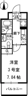 ウィズ丸子通【3階】の間取り