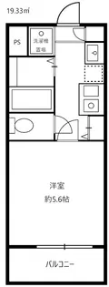 ドミール大倉山【1階】の間取り