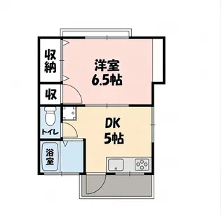 第2テーオーハイツ【1階】の間取り