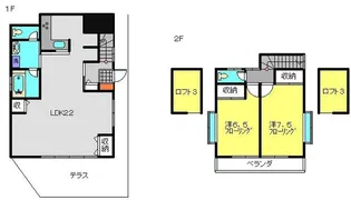 ヒルズM【102号室】の間取り
