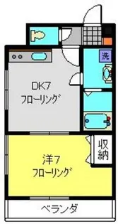 グランレジ上大岡【301号室】の間取り