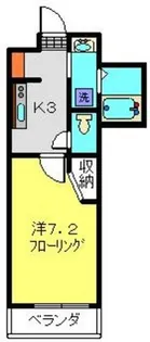 アビタシオンM上大岡【202号室】の間取り