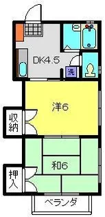 カーサKII【202号室】の間取り