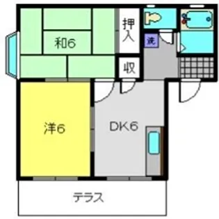 サンコーポ【1階】の間取り