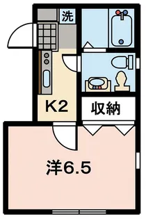 ベルエール港南【2階】の間取り