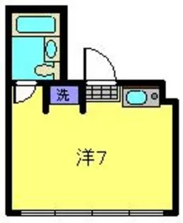 プライムハイム【201号室】の間取り