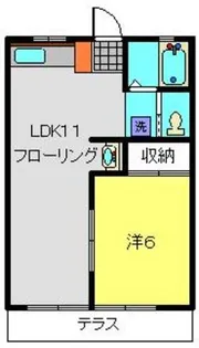 ロイヤルハイム吉原【1階】の間取り