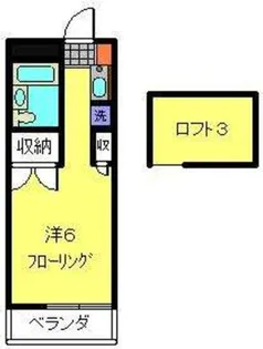 パレス井土ヶ谷【2階】の間取り