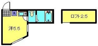 能見台アンネリーゼ【106号室】の間取り