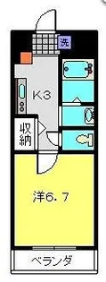 横浜元町ガーデン16【303号室】の間取り
