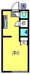 ブルーハイツ平潟【B号室】の間取り