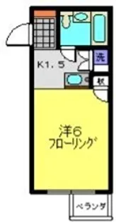 晴嵐マンション【4階】の間取り