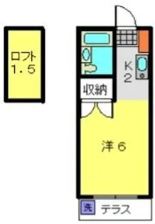 神奈川県横浜市金沢区富岡東1丁目【アパート】の間取り