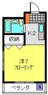 メゾンド弘明寺【3階】の間取り