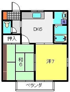 ヒルトップ金沢文庫II【101号室】の間取り