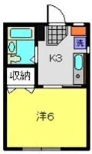 アナプソバ弘治I【101号室】の間取り