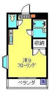 パレス保土ヶ谷【302号室】の間取り