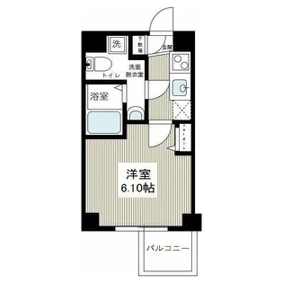 HY’s YOKOHAMA LIGARE(ハイズヨコハマリガ【0202号室】の間取り