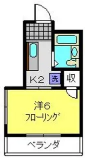 サン・クレール横浜B棟【105号室】の間取り