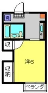 アナプソバ弘治II【101号室】の間取り