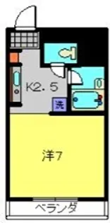 ABSマンション【202号室】の間取り