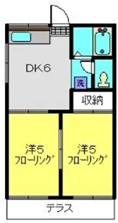 ヴィラコート【103号室】の間取り