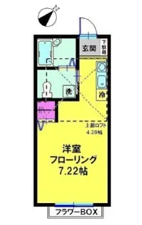ルシエル横浜南【2階】の間取り