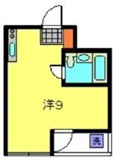 シャトル大恵E【405号室】の間取り