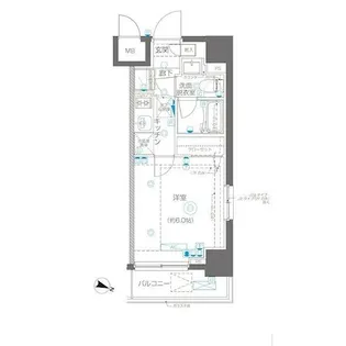 AELL横浜吉野町【3階】の間取り