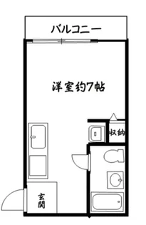 弘明寺アパート【2階】の間取り