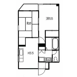 天正ビル貮番館【1階】の間取り