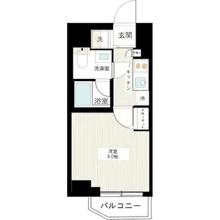 ラヴェニール横浜蒔田【0701号室】の間取り