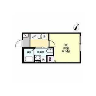 Bayroom Lento YokohamaII【103号室】の間取り