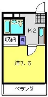第3野本ビル【1階】の間取り