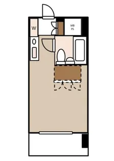 パーク・ノヴァ横浜阪東橋【1017号室】の間取り