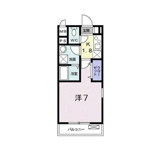 YNハイムII【2階】の間取り