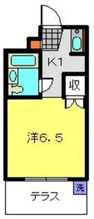 シャトル大恵F【303号室】の間取り