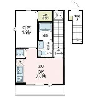 Pino Village(ピノヴィラージュ)(ピノヴィラージ【2階】の間取り