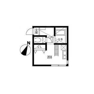 ヒルズ上大岡(ヒルズカミオオオカ)【2階】の間取り