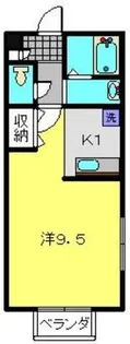 セレ上永谷【102号室】の間取り