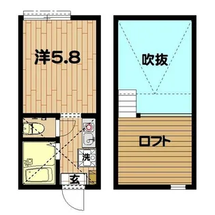 クレール上大岡参番館(クレールカミオオオカサンバンカン)【2階】の間取り