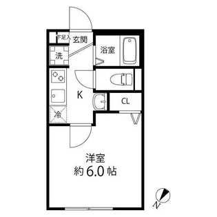 T’s Cuore横浜南太田【2階】の間取り