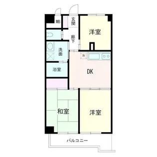 LAZ港南台(ラズ コウナンダイ)【302号室】の間取り